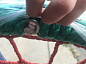 Детские качели Хит Гнездо на цепях 100 см