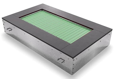 Встраиваемый батут Прямоугольник 135х225 для детских площадок