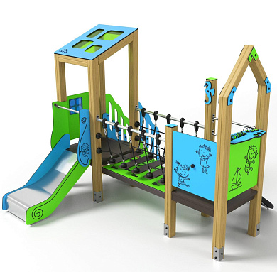 игровой комплекс лд071002м для детей 2-4 года для уличной площадки