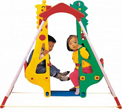 детские качели haenim toy жираф-дракон ds-710 для двоих