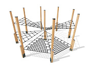 спортивный комплекс вст 8069 для игровой площадки