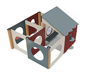 игровой макет лабиринт вст 5779 для детской площадки