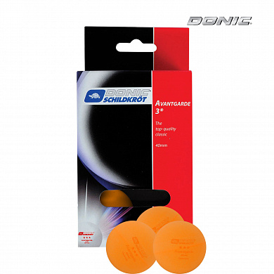 мячики для настольного тенниса donic avantgarde 3 (6 шт.) 618037