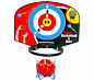 Баскетбольное кольцо со щитом и дартсом Pilsan 03-400