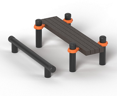 Скамья Romana 501.50.01 для спортивной площадки