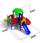 Детский комплекс Мотылек 2.2 для игровой площадки