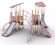 детский комплекс purpuri дг.пу.06 для игровой площадки