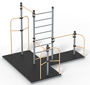 спортивный комплекс romana 204.26.00-01 на раме с настилом