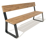 диван парковый 01502.24 для улицы