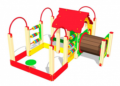 детский игровой комплекс карликовый лемур кд002 для детских площадок