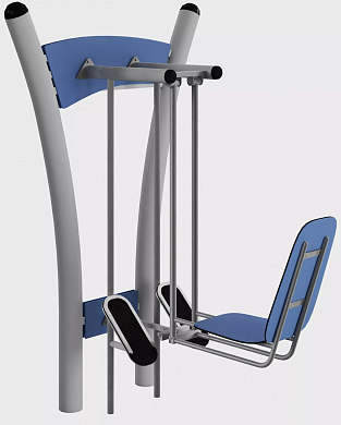 уличный тренажер ут.н009 для спортивной площадки