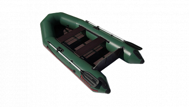 надувная лодка лидер тайга 290 р зеленая