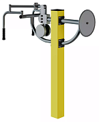 уличный тренажер fy-12806 для маломобильных групп населения