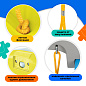 Детская горка Happy Box JM-751E Elephant с горкой, качелями и баскетбольным кольцом