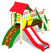 детский игровой комплекс домик из простоквашино кд048 для детских площадок
