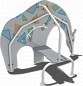 Игровое оборудование Жираф со скамьей МД120.00