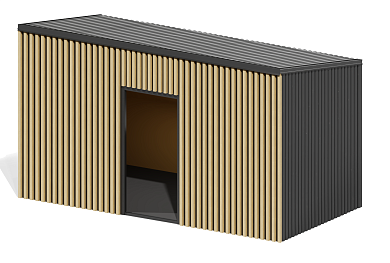 хозяйственный блок хоз-15 для уличной площадки