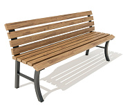 диван парковый 01024.24 для улицы