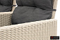 Комплект мебели B:rattan Manchester Set 2 серый уличный