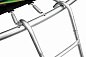 Батут Alpin 4,04м 13FT с защитной сеткой и лестницей
