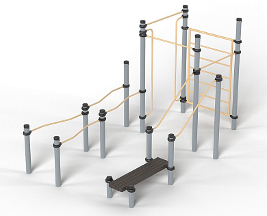 Спортивный комплекс Romana 501.53.01 для уличной площадки