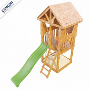 детский деревянный комплекс самсон сибирика башня
