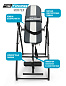 Инверсионный стол Start Line Vortex серо-серебристый с подушкой