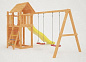 Детская деревянная площадка Савушка Мастер 9 без покрытия