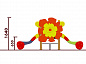 Горка двойная Аленький цветочек 08205 для детской площадки