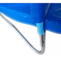 Батут с лестницей и внутренней сеткой Капризун 8FT синий