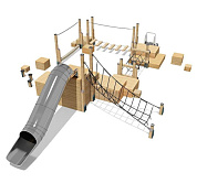 детский игровой комплекс  вст 4526 для уличной площадки