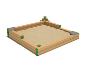 песочница эко стандарт тип 5 для детской площадки