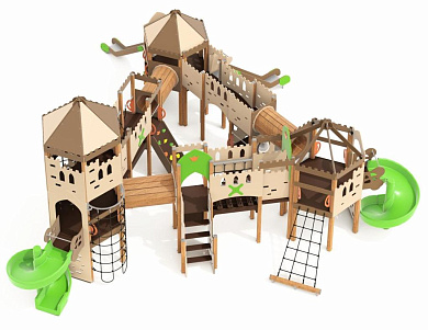 игровой комплекс 07106.24 для детей 6-12 лет для уличной площадки