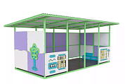 беседка sweetplay нт.сп002 для детской площадки