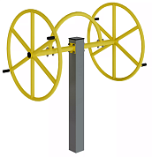уличный тренажер fy-12802 для маломобильных групп населения