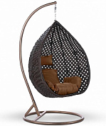 подвесное кресло афина-мебель afm-250b-l brown