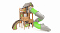 Игровой комплекс Н24.07101 для детей 6-12 лет для уличной площадки