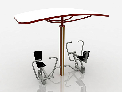 уличный тренажер ут-035 для спортивных площадок