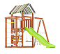 Детская деревянная площадка Савушка TooSun 8 салатовый для дачи