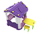Игровой домик Toy Monarch CHD-355 со столиком и стульчиками