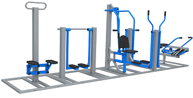 Спортивный комплекс Sport-Fora YTR2K с тренажерами многофункциональный для улицы