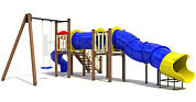 игровой комплекс actiwood aw-21 для детской площадки