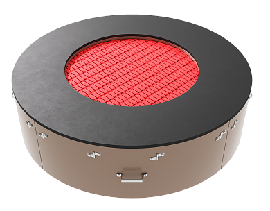 Встраиваемый батут Круг 160 пластиковый для детских площадок