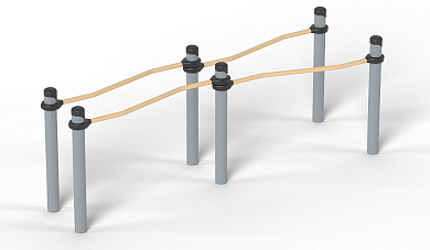 Брусья Romana 501.97.00 для спортивной площадки