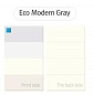 Коврик-мат складной AlzipMat Color Folder Eco Мodern Grey детский