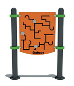 детская панель лабиринт интерактивная для детской площадки