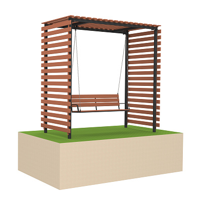 качели sport-fora sf-p12 для парков и зон отдыха