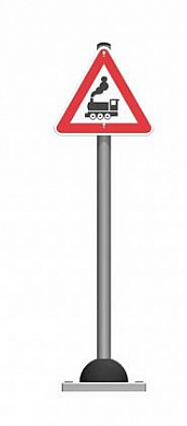 дорожный знак romana железнодорожный переезд 057.96.00-03 для детской площадки