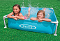 Детский каркасный бассейн Intex Mini Frame 57173, 122х122х30см, 337л