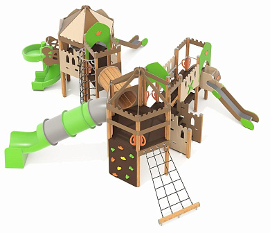 игровой комплекс 07105.24 для детей 6-12 лет для уличной площадки